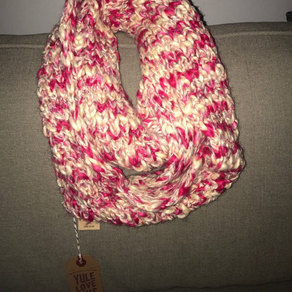 Wool infinity scarf